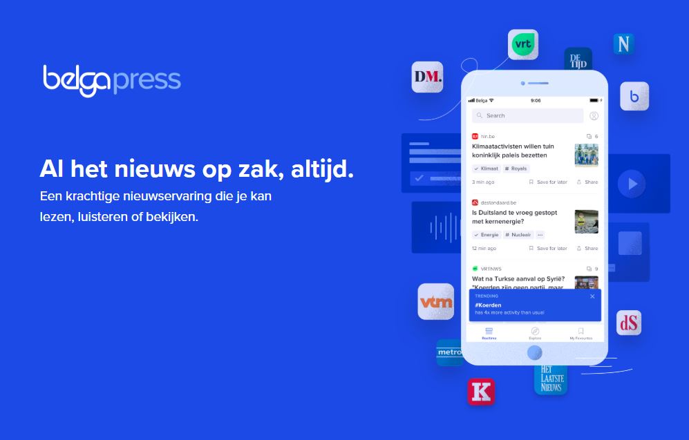 Corona-actie: je ‘lockdown’-getuigenis in ruil voor toegang tot de Belga.press native app